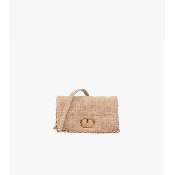 DIOR Pink Caro Bag A-A24500 - Picture 1 of 11